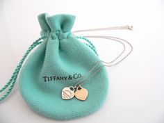 Tiffany And Co Necklace, Return To Tiffany, Double Heart Necklace, Hearts Necklace, Gold Heart Necklace, Tiffany Style, Tiffany And Co, Office Attire, Two Hearts