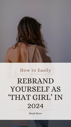 rebrand yourself