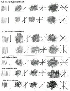 some different types of pencils are shown in this drawing lesson, which shows how to draw