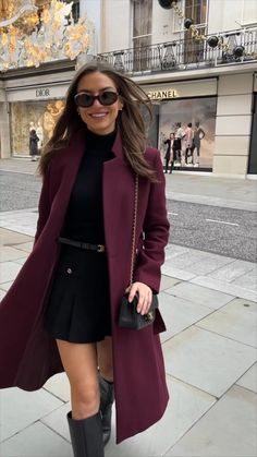 sophielouisesdiary on LTK Red Outfit Winter, London Outfit Ideas, Old Money Outfits, How To Look Expensive, New Look Fashion, Full Outfits, Outfit Inspiration Women, Classy Winter Outfits, Europe Outfits