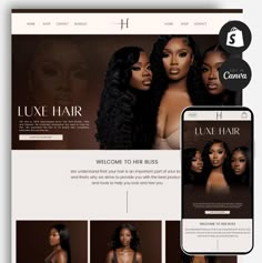 the website for luxury hair salons