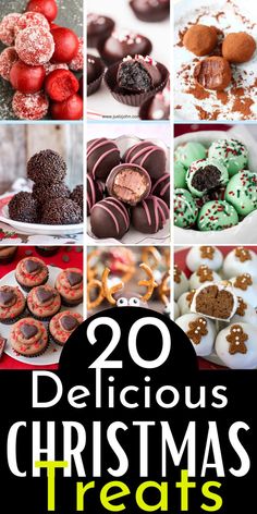 20 delicious christmas treats that are easy to make and can be made in less than 30 minutes