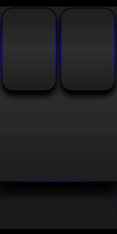 a black and blue wall with three square buttons on it's side, in the dark