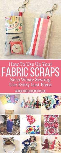 how to use up your fabric scraps zero waste sewing uses every last piece in this book