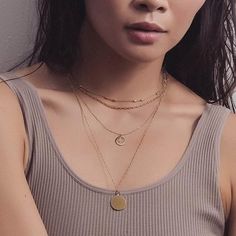 O Necklaces – AMY O Jewelry Jewelry Layering Necklace, Necklaces Dainty, Layer Necklaces, Jewelry Layering, Silver Necklace Set, Layered Chain, Layered Chokers, Anchor Chain, Layered Necklace Set