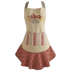 an apron with the words golden together on it