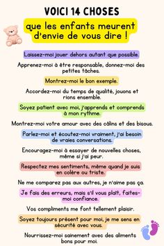 Voici 14 conseils que chaque parent devrait connaître pour établir une relation forte et harmonieuse avec leurs enfants ! Si vous avez d'autres phrases, merci de les écrire en commentaire. Cela peut aider d'autres parents ! Emotions Activities, Education Positive, University Life, Baby Time, Good Parenting, Positive Parenting, Kids Education, Family Love, Positive Affirmations