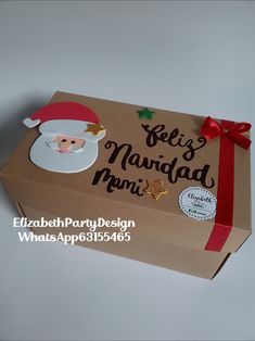 Cajas Personalizadas 🎁 Cap Cake, Happy Christmas Day, Certificate Design Template, Certificate Design, Christmas Box, Happy Christmas, Pop Up, Gift Wrapping, Christmas Tree