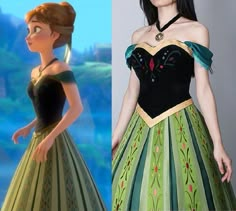 Carnaval Costume, Mode Turban, Disney Princess Dresses, Diy Costume, Disney Cosplay, Anna Frozen