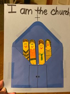 Church Crafts For Kids, School Crafts For Kids, Envelope Craft, Kids Sunday School Lessons