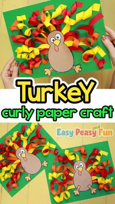 turkey craft for kids to make with paper