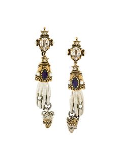 ALEXANDER MCQUEEN . #alexandermcqueen # Alexander Mcqueen Earrings, Alexander Mcqueen Jewelry, King And Queen, Designer Earrings, Earrings For Women, Jewelry Inspiration