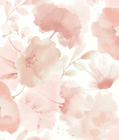 sample watercolor bouquet wallpaper in blush from the blooms second edition resource library 1 Bouquet Wallpaper, Watercolor Floral Wallpaper, Soft Gradient, Product Knowledge, Blush Wallpaper, York Wallpaper, Pattern Watercolor, Drops Patterns, Watercolor Bouquet