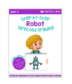 Wild Robot Stem Activities, Robotic Hand Stem, Robotic Arm Diy, Box Robot, Directed Drawing, Young Artist, Learn To Draw