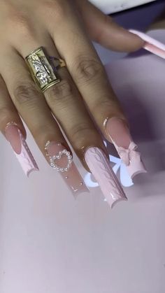 How To Strengthen Nails, Pink Christmas Nails, Strengthen Nails, Her Nails, Hair Done, Pretty Gel Nails