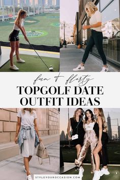 the topgolf date outfit ideas for women