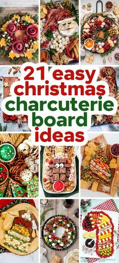 twelve easy christmas charure board ideas