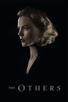 the others poster with a woman's face in black and white, on a dark background