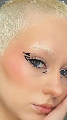 Makeup Tuts, Makeup Idea, Make Up Inspo, Makeup Eyeliner, Makeup Art, Makeup Inspo