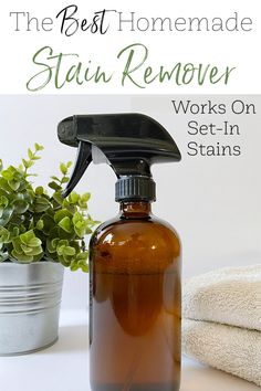 the best homemade stain remover works on set - in stains