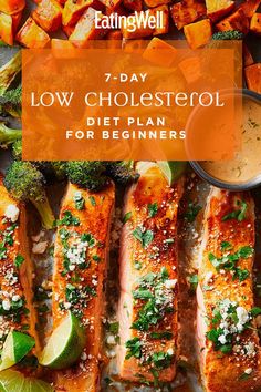 Low Cholesterol Meal Plan, Cholesterol Friendly Recipes, Low Cholesterol Diet Plan, Week Of Healthy Meals, High Cholesterol Diet, Lower Cholesterol Diet, Cholesterol Foods, Low Cholesterol Diet, Low Cholesterol Recipes