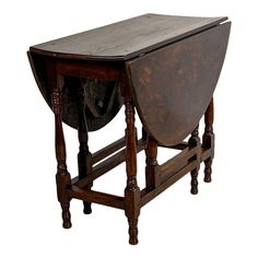 Circa Early 18th Century English Oak Drop Leaf Table | Chairish Vintage Drop Leaf Table Dining Room, Antique Gate Leg Table, Stone Bungalow, Vintage Drop Leaf Table, Vintage General Store, Antique Drop Leaf Table, Gate Leg Table, Thrift List, Painting Old Furniture