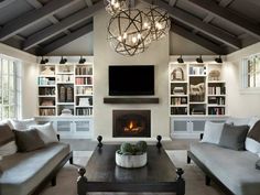 Escape 35 - Heat & Glo Gas Fireplace Insert - Leisure Time Inc. White Electric Fireplace, Indoor Gas Fireplace, Contemporary Kitchen Decor, Modern Farmhouse Interior Design, Gas Fireplace Insert, Farmhouse Interior Design, Fireplace Insert, Modern Farmhouse Design, Modern Farmhouse Exterior