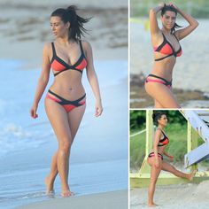 Trip To Miami, Bright Bikinis, Robert Kardashian, Kardashian Outfit, Kardashian Family, Made Dress, Teen Choice Awards, Kris Jenner, Gwen Stefani