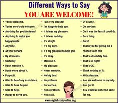 different ways to say you are welcome in english and spanish with an image of a woman