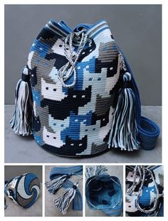 this is a bag made out of woven material