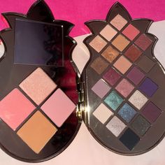 Brand New Never Used Gorgeous Colors Smells Amazing Makeup Palette Collection, Tarte Eyeshadow, Tarte Eyeshadow Palette, Eyeshadow Highlighter, Cheek Makeup, Matte Eyeshadow Palette, Natural Eyeshadow, Cheek Palette, Beautiful Eye Makeup