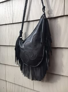 Small Medusa Day Drifter - Etsy Snake Bag, Gothic Bag, Leather Fringe Bag, Manchester Nh, Fringe Purse, Fringe Bags, Black Fringe, Braided Strap, How To Make Shorts