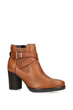 The Carvela Silver2 ankle boot features a tan leather upper. The ankle features a golden buckle as well as zip pull. Heel height: 80mm. Tan Leather Ankle Boots, Ankle Boots Brown, Silver Boots, Tan Ankle Boots, Boots Brown, Boots For Sale, Heeled Ankle Boots, Shoes Trainers, Leather Ankle Boots