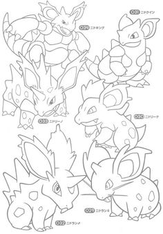 pokemon coloring pages with different types of pikachu