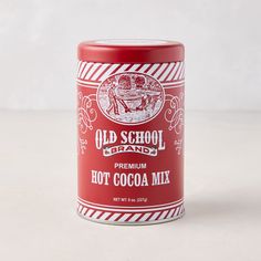 an old school blend can be used to make hot cocoa mix