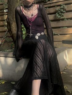 whimsigoth gothic goth outfit inspo beautiful outfits lace 90's grunge fairycore Witch Oc, Vampire Vibes, Dark Outfit, Character Fashion, Wardrobe Goals, Grunge Goth, Goth Outfits, Glam Rock, Visual Kei