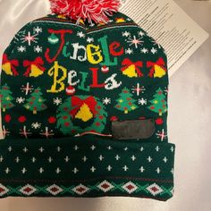 Nwt Christmas Jingle Bell Light Up Hat. Fun For Holiday Parties.#Holidays #Jingle-Bell #Nwt, #Lightup, #Jinglealltheway. Light Up Hats, White Baseball Hat, Freestyle Watch, White Flamingo, Black Bucket Hat, Denim Baseball Cap, Red Beanie, Christmas Jingles, Led Accessories