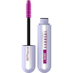 Mascara Maybelline, Maybelline Falsies, Lash Extension Mascara, Maybelline Mascara, Maybelline Lash Sensational, Fiber Lash Mascara, Mascara Makeup, Mascara Brush, Lengthening Mascara