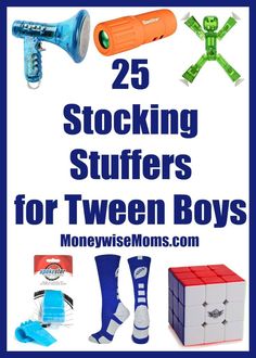 Stocking Stuffers for Tween Boys - great gift ideas for the 9-12 year olds in your family! Diy Stocking, Stocking Stuffers For Boys, Stocking Stuffers For Teens, Parenting Preteens, Pokemon Gifts, Stocking Stuffers For Kids, Super Gifts