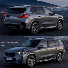 two side by side images of the new bmw x5