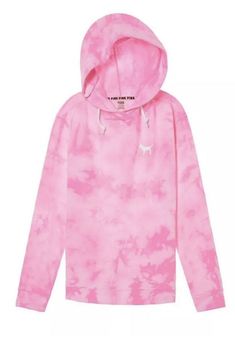 Sweatshirt Pattern, Pink Hoodie Victoria Secret, Tunic Sweatshirt, Sweatshirts Pattern, Pink Hoodie, Colorful Hoodies, Fleece Hoodie, Victoria's Secret Pink, Hoodie Sweatshirt