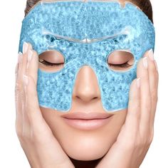 PRICES MAY VARY. Title: PerfeCore Eye Mask Get Rid of Puffy Eyes Migraine Relief, Sleeping, Travel Therapeutic Hot Cold Compress Pack with Cover Gel Beads, Spa Therapy Wrap for Sinus Pressure Face Puffiness Headaches Blue. Product Type: Products > Skin Care > Eyes > Masks Face Puffiness, Blue Health, Eye Twitching, Gel Ice Packs, Sinus Headache, Sinus Pressure, Spa Therapy, Gel Beads, Migraine Relief