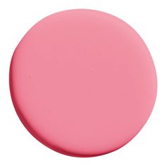 a pink round object on a white background