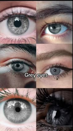 Light Gray Eyes, Grey Hazel Eyes, Gray Eyes Aesthetic, Grey Eye Color, Grey Eyes Aesthetic, Christmas List Template, Heterochromia Eyes