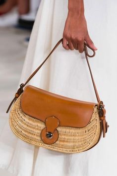 Big Bamboo, Rattan Bags, Cane Baskets, Colorful Handbags, New York Spring, La Fashion Week, Woven Handbags, Perfect Handbag, Rattan Bag