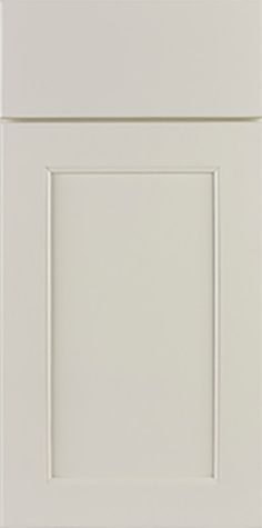 an image of a white cabinet door