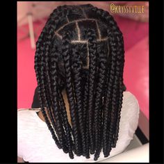 Jumbo Knotless Box Braids, Upside Down French Braid, Jumbo Knotless, Braids Color, Braids Knotless, Knotless Box Braids, Small Box Braids, Cute Box Braids