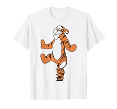 PRICES MAY VARY. Officially Licensed Disney Winnie The Pooh Apparel 19DNWP00017A-001 Lightweight, Classic fit, Double-needle sleeve and bottom hem Winnie The Pooh Shirts, Pooh Shirts, Pooh Shirt, Winnie The Pooh Shirt, Winnie The Pooh Tigger, Simple Sketch, Vintage Winnie The Pooh, Simple Tshirt, Sketches Easy