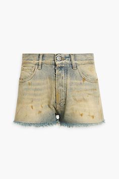 Studded Denim, Shorts Denim, Distressed Denim Shorts, High Rise Shorts, Cut Off Shorts, Black Denim Shorts, Distressed Denim, Short Outfits, Bermuda Shorts