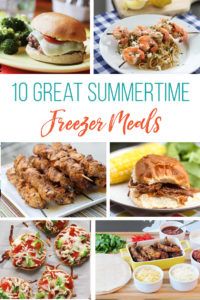 the top 10 great summertime freeze meals